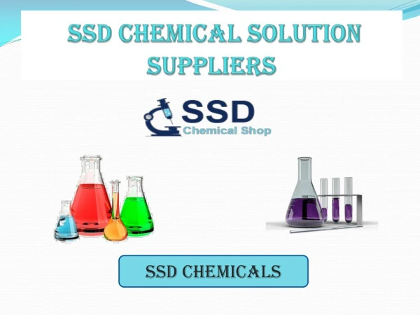 SSD CHEMICAL SOLUTION SUPPLIERS