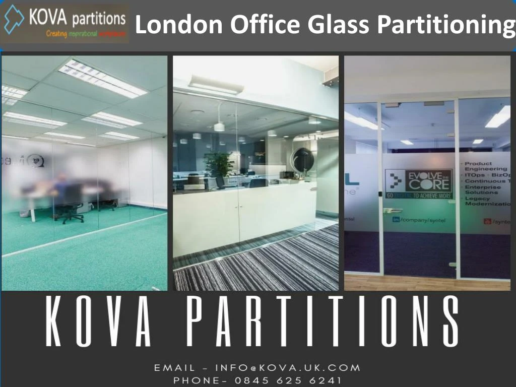 london office glass partitioning