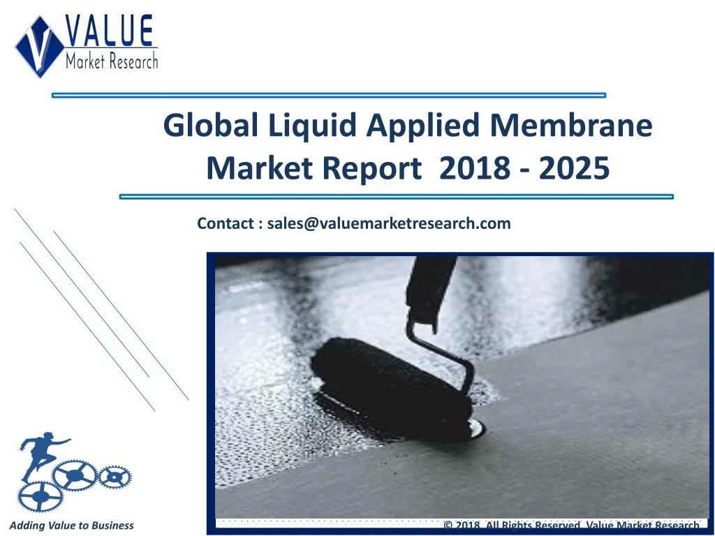 global liquid applied membrane market report 2018
