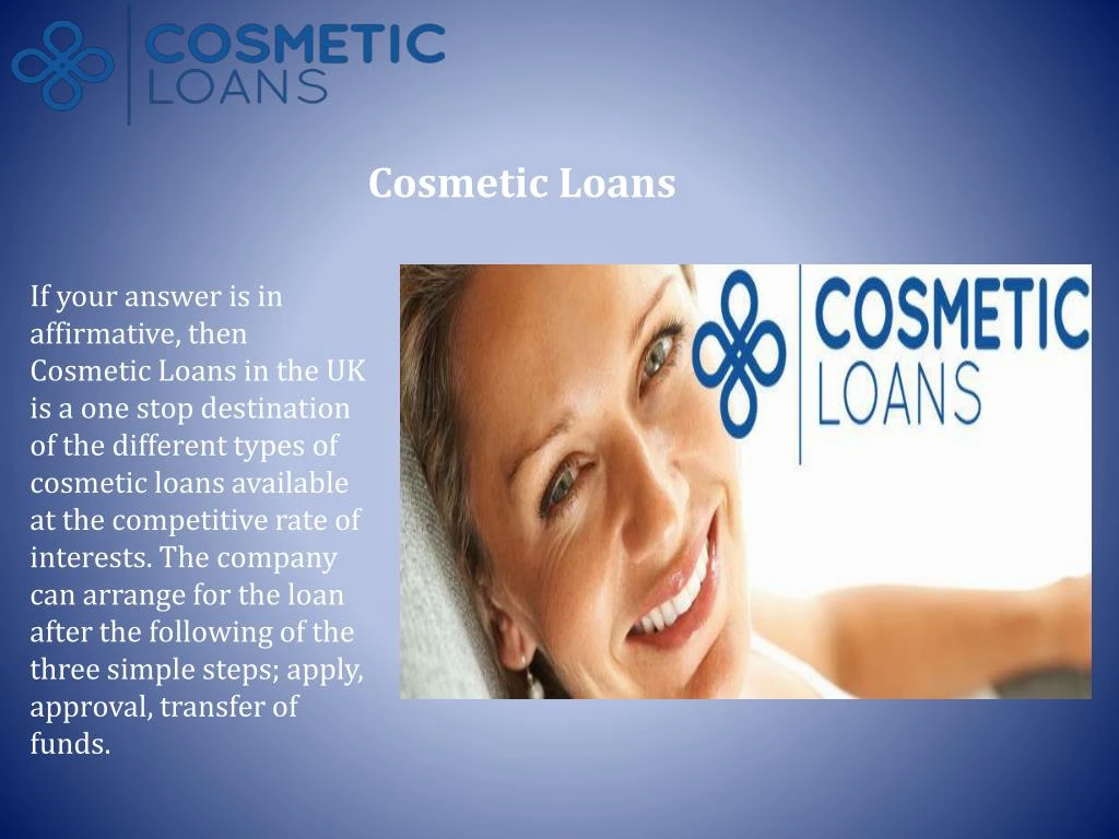 cosmetic loans
