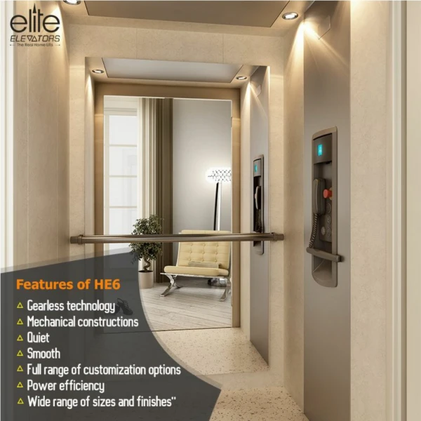 Gearless Home Elevators - HE6