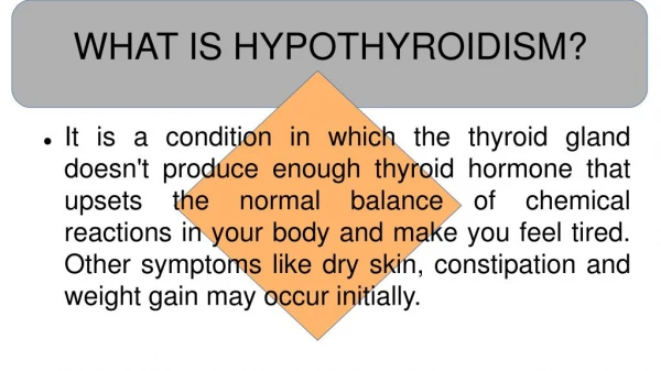 Alternative Treatments For Hypothyroidism
