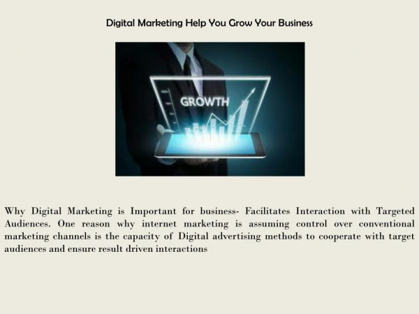 Why Digital Marketing is Important for Your Busioness