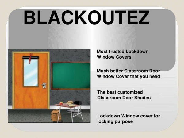 Lockdown Window cover for locking purpose
