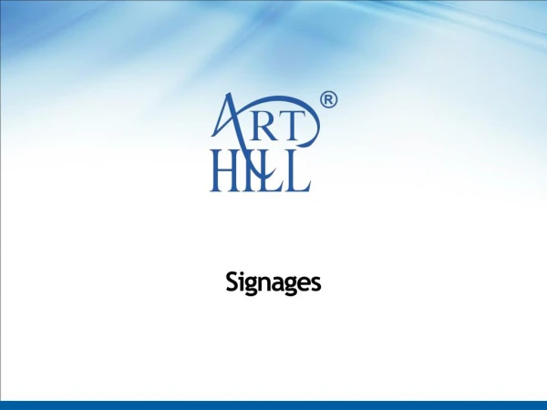 Signage consultants | Signages manufacturing company Delhi NCR