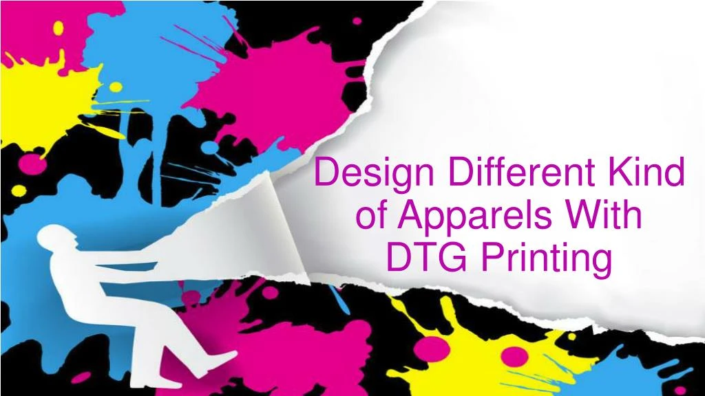 design different kind of apparels with dtg printing