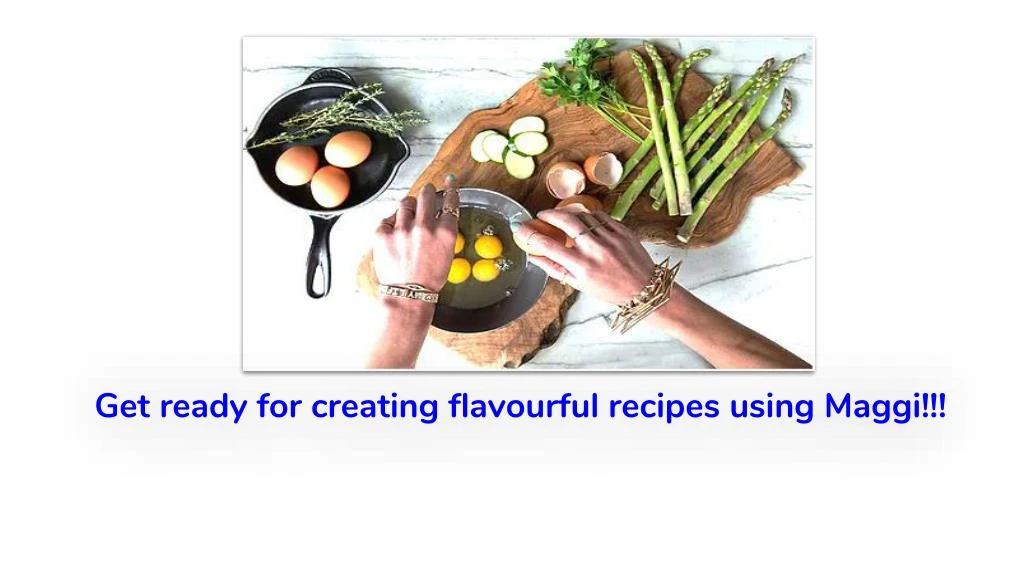 get ready for creating flavourful recipes using
