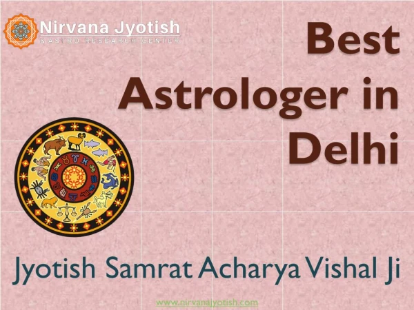 Popular Astrologers in Delhi - Jyotish Samrat Acharya Vishal Ji