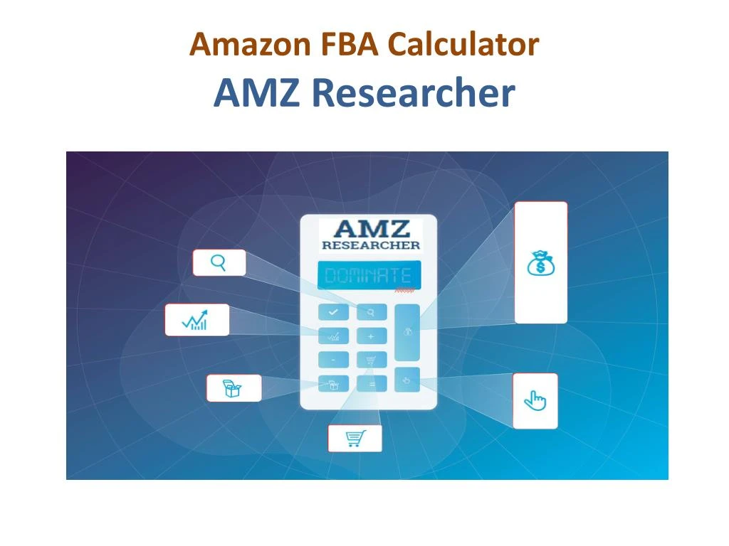 amazon fba calculator amz researcher