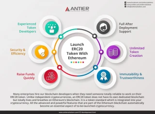 Launch ERC token with Ethereum - slide 1
