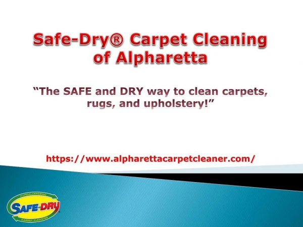Best Carpet Cleaning Service in Alpharetta GA
