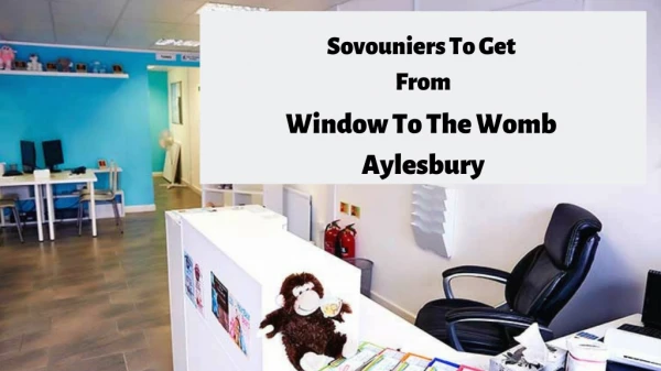 Sovouniers To Get From Window To The Womb Aylesbury