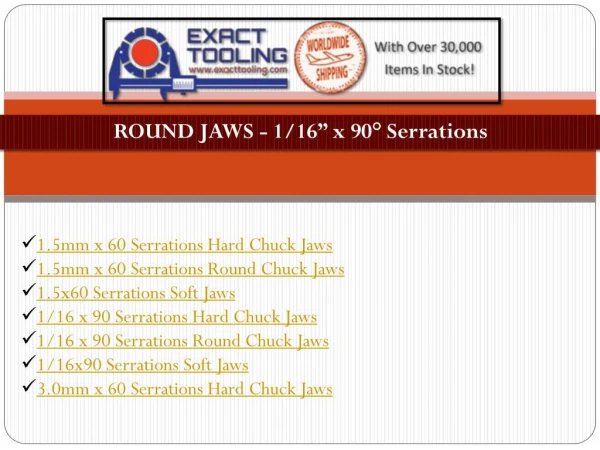 American Standard Tongue & Groove Hard Chuck Jaws