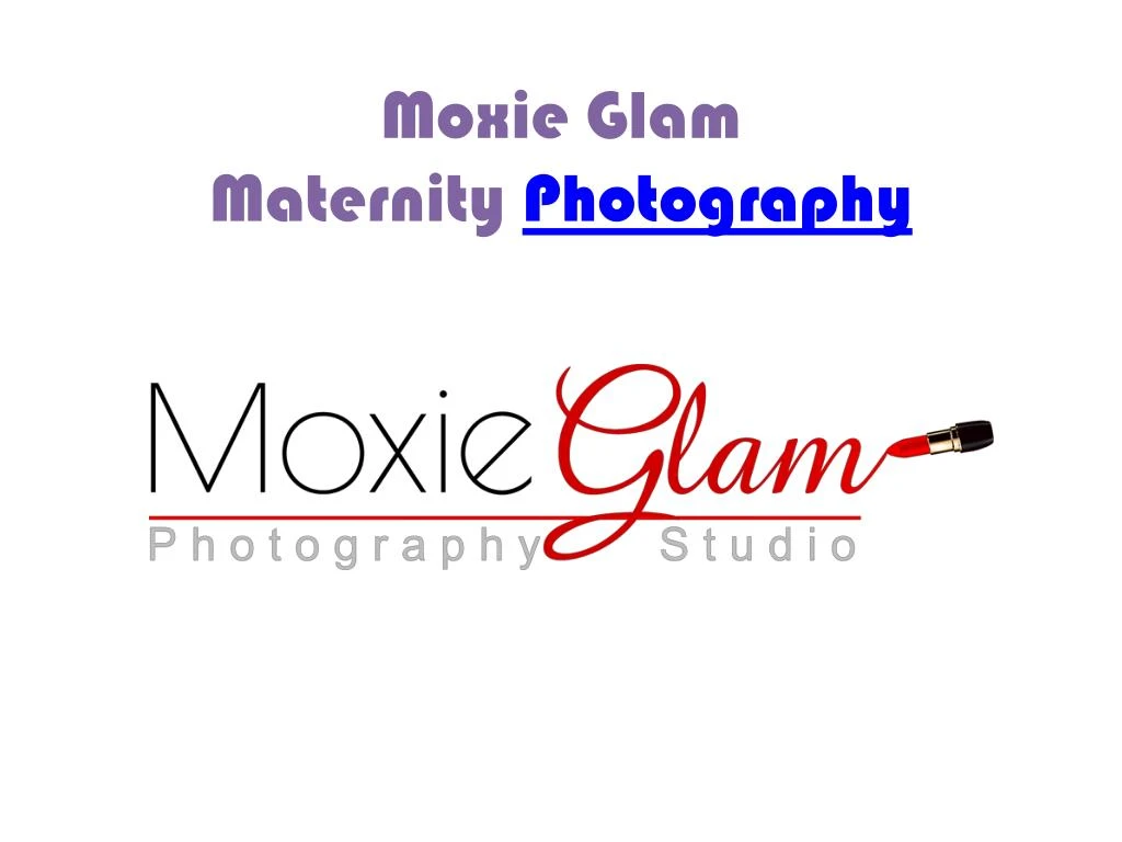 moxie glam maternity photography