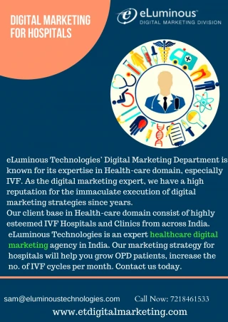digital marketing for hospitals - slide 1
