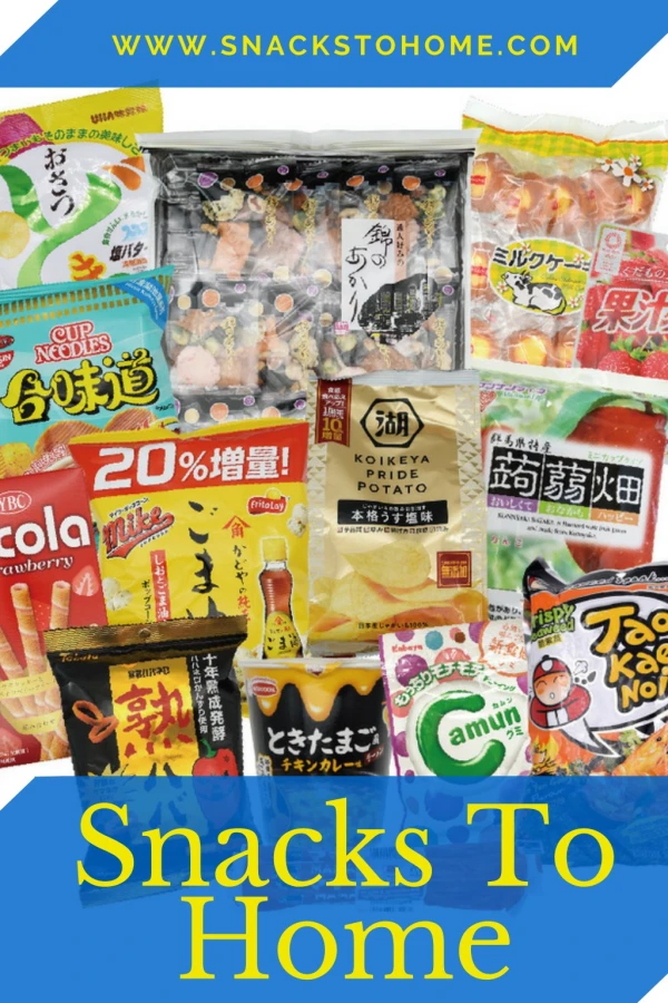 Japanese Snacks | www.snackstohome.com