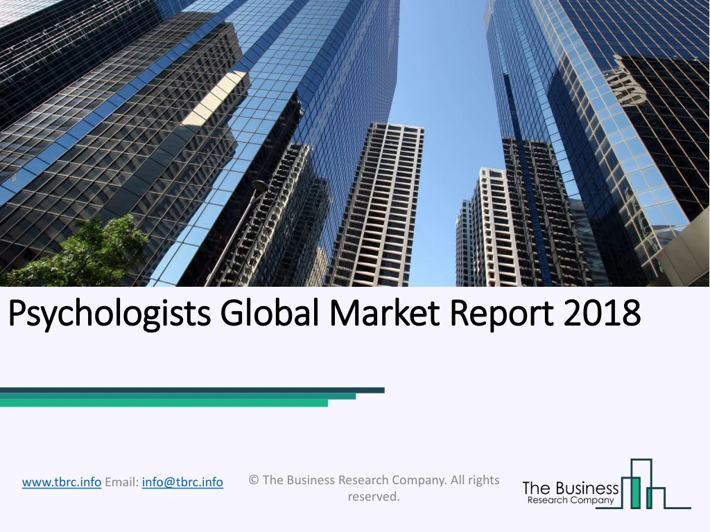 psychologists global market report 2018