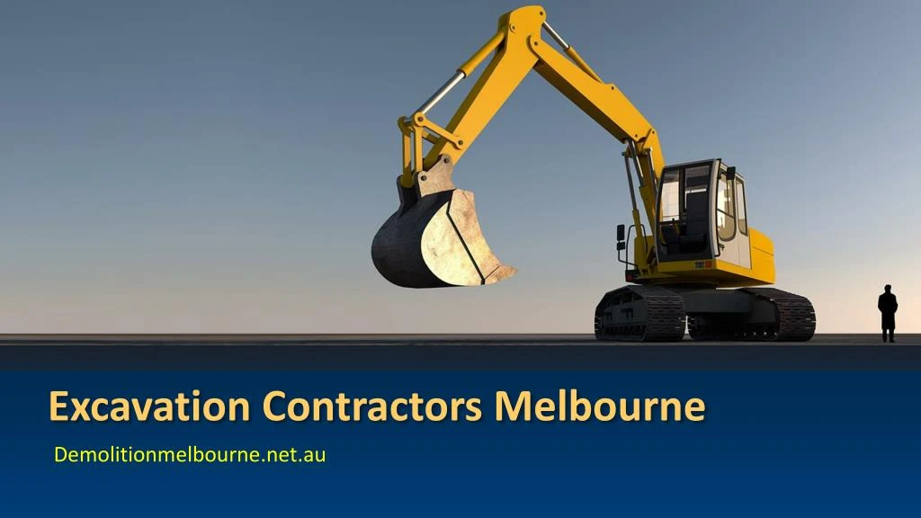 excavation contractors melbourne