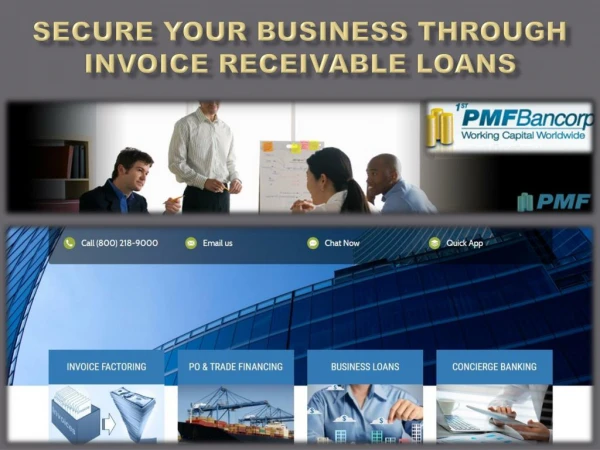 Secure Your Business Through Invoice Receivable Loans
