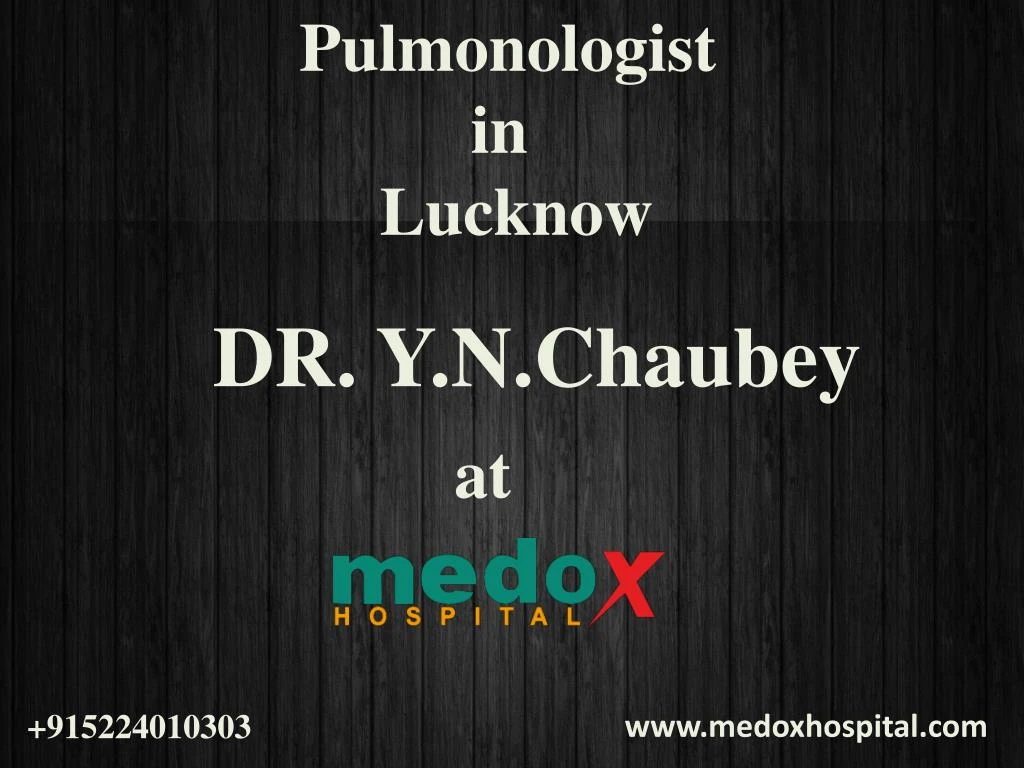 pulmonologist in lucknow