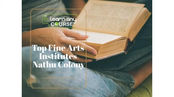 Top Fine Arts Institutes Nathu Colony
