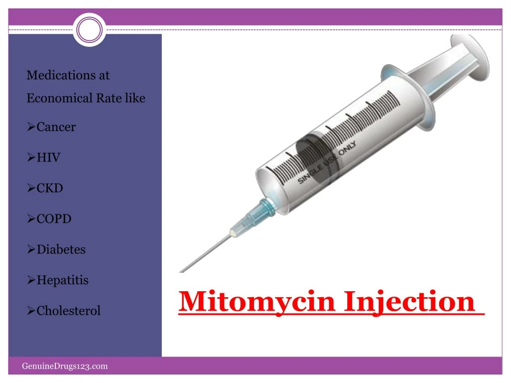 mitomycin injection