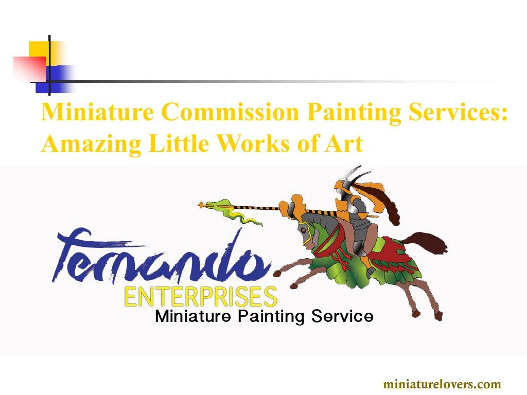 miniature commission painting services amazing