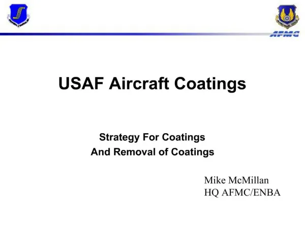USAF Aircraft Coatings