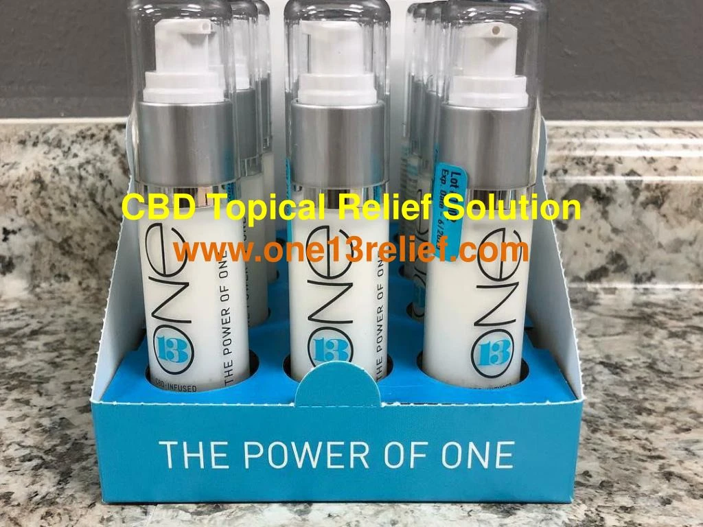 cbd topical relief solution www one13relief com