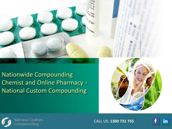 Nationwide Compounding Chemist and Online Pharmacy - National Custom Compounding