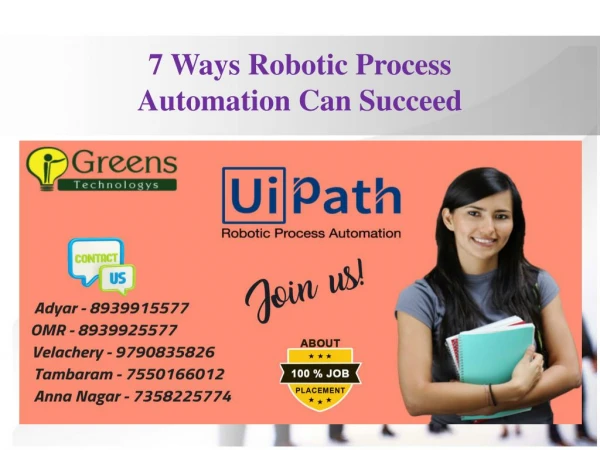 7 Ways Robotic Process Automation Can Succeed