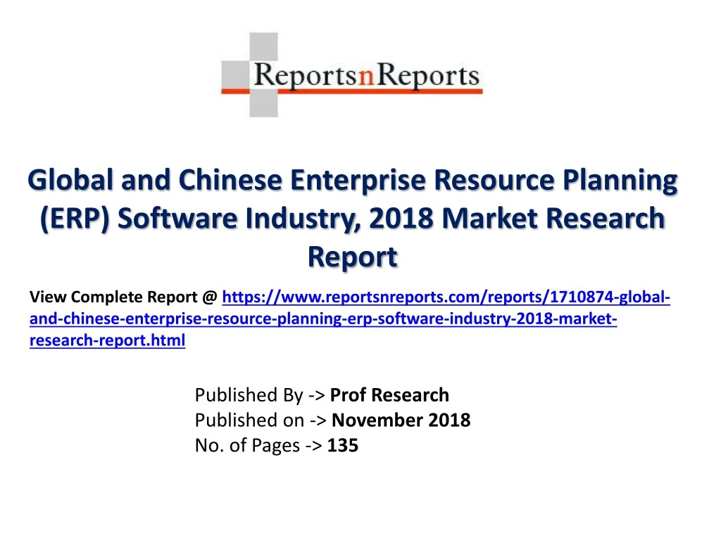 global and chinese enterprise resource planning