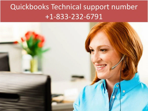 Quickbooks technical support 1-833-232-6791