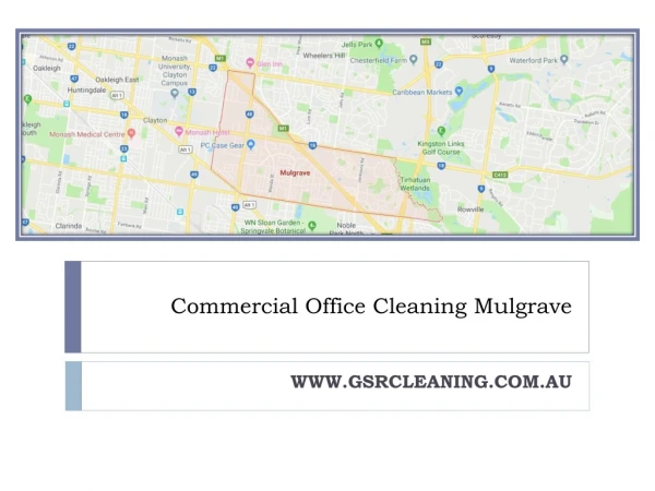 Commercial Office Cleaning Mulgrave
