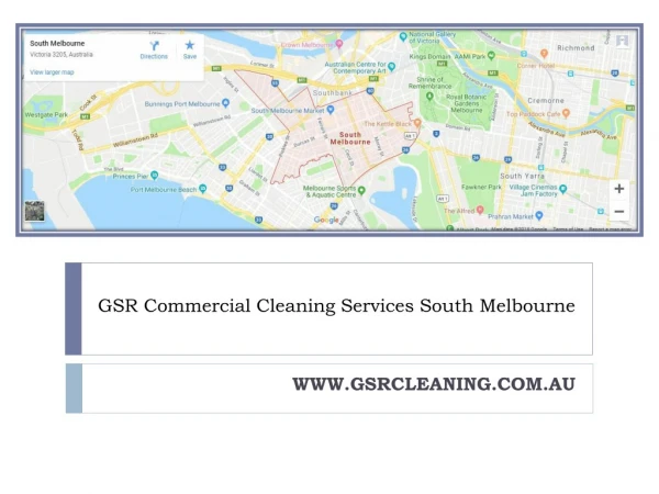GSR Commercial Cleaning Services South Melbourne