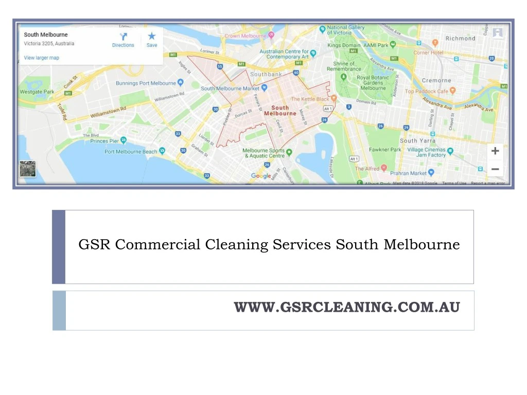gsr commercial cleaning services south melbourne