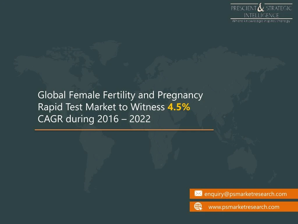 global female fertility and pregnancy rapid test