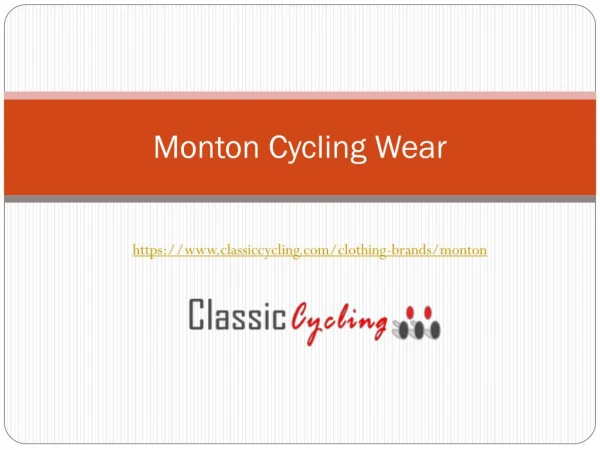 Monton Cycling Wear