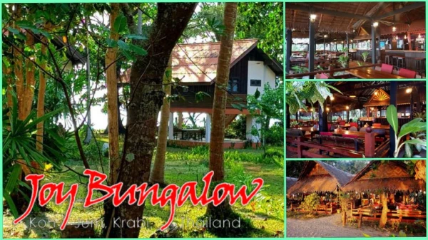 Joy Bungalow- Is A Unique Island Resort Experience!