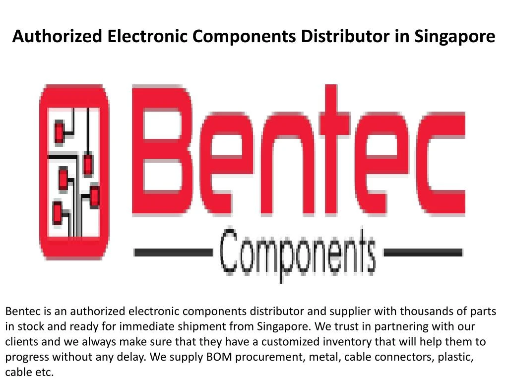 authorized electronic components distributor