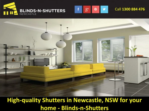 High-quality Shutters in Newcastle, NSW for your home - Blinds-n-Shutters