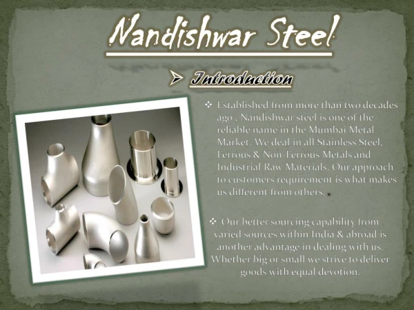 Nandishwar steel