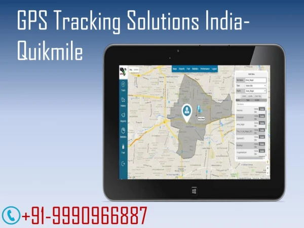 GPS Tracking Solutions India- Quikmile