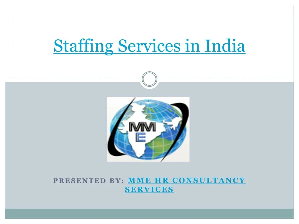 staffing services in india