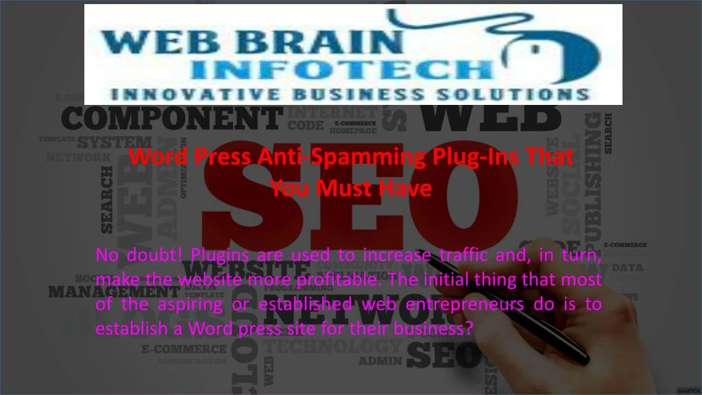 word press anti spamming plug ins that you must