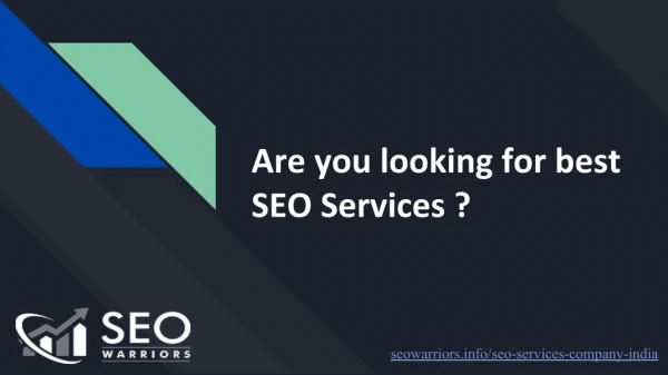 Are you looking for Top SEO Company in Madurai | SEO Warriors