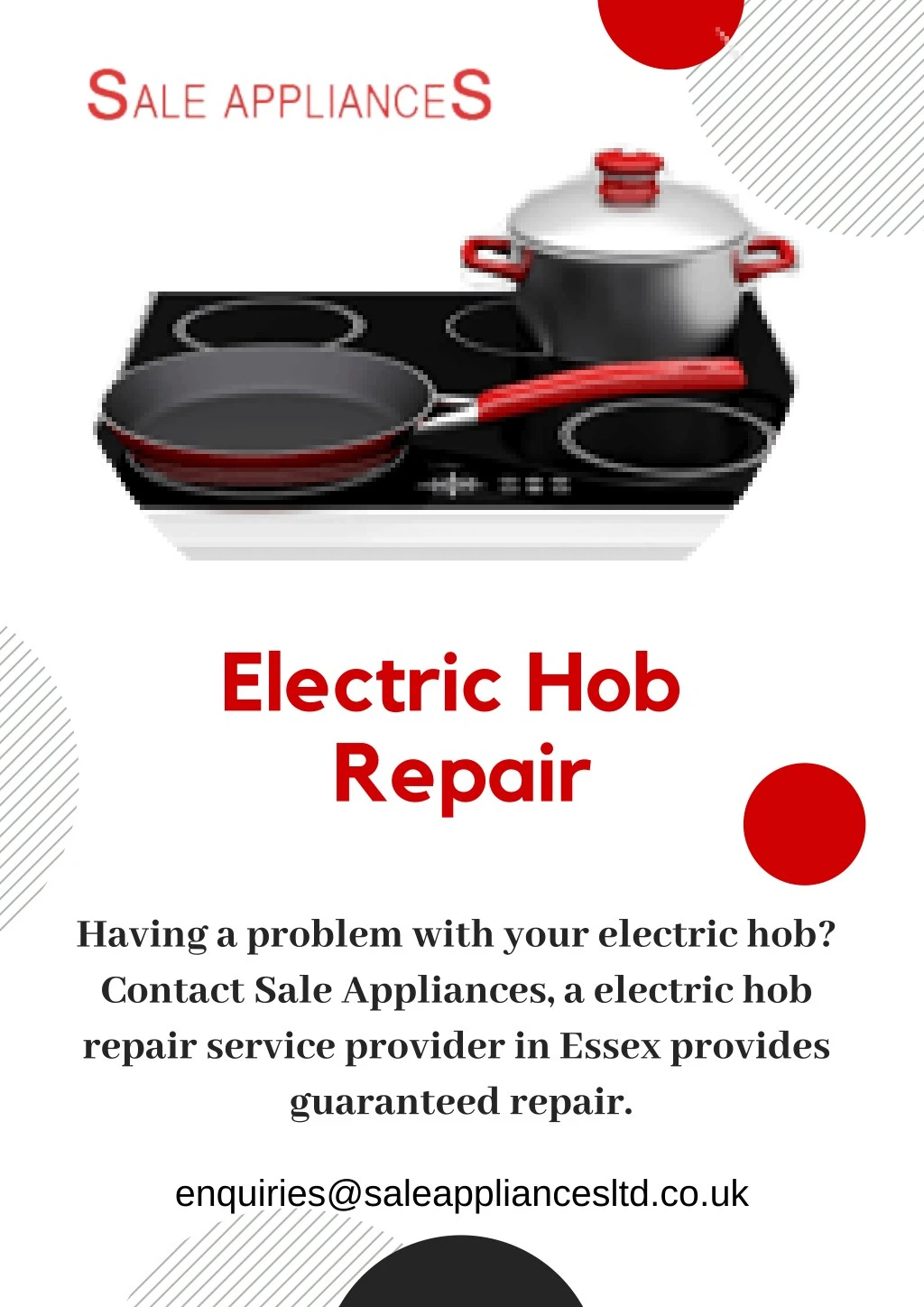 electric hob repair