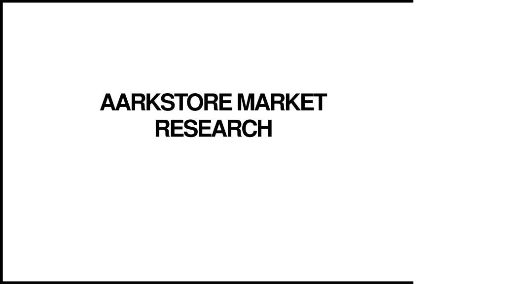 aarkstore market research