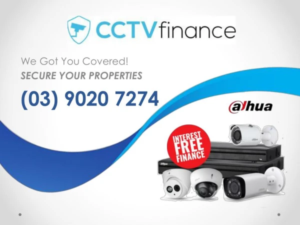 CCTV Camera Systems Melbourne - CCTV Finance