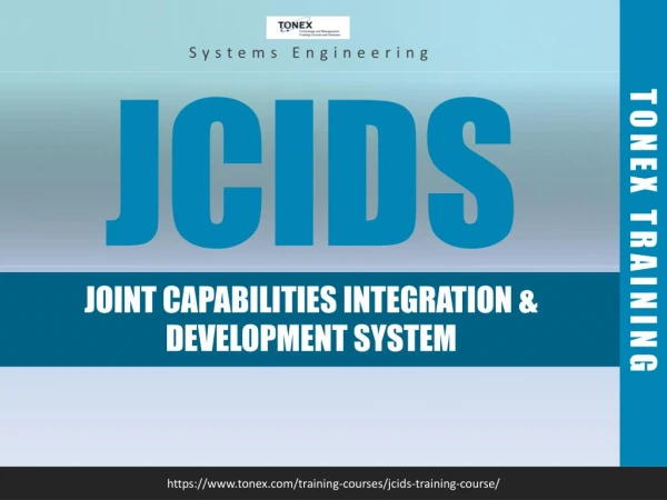 JCIDS Training : Tonex Training